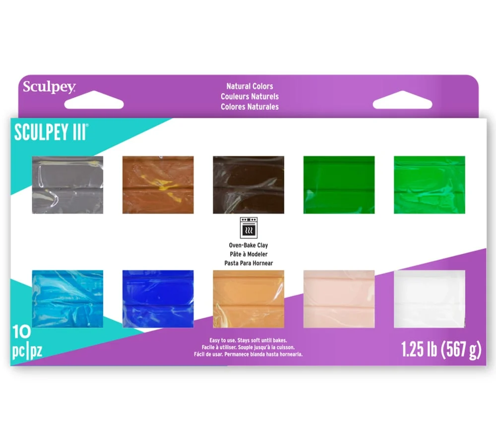 Sculpey III® 12 Piece Naturals Multi-pack - Image 6