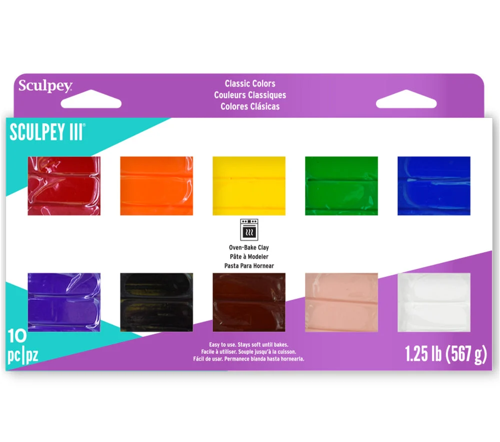 Sculpey III® 12 piece Classic Colors Multi-pack - Image 6