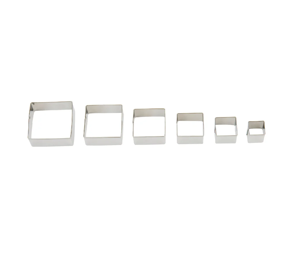 Sculpey Tools™ Cutters: Square, 6 pc - Image 2