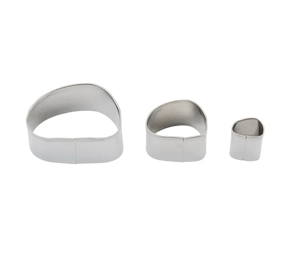 Sculpey Tools™ Cutters: Irregular Oval, 3 pc - Image 3