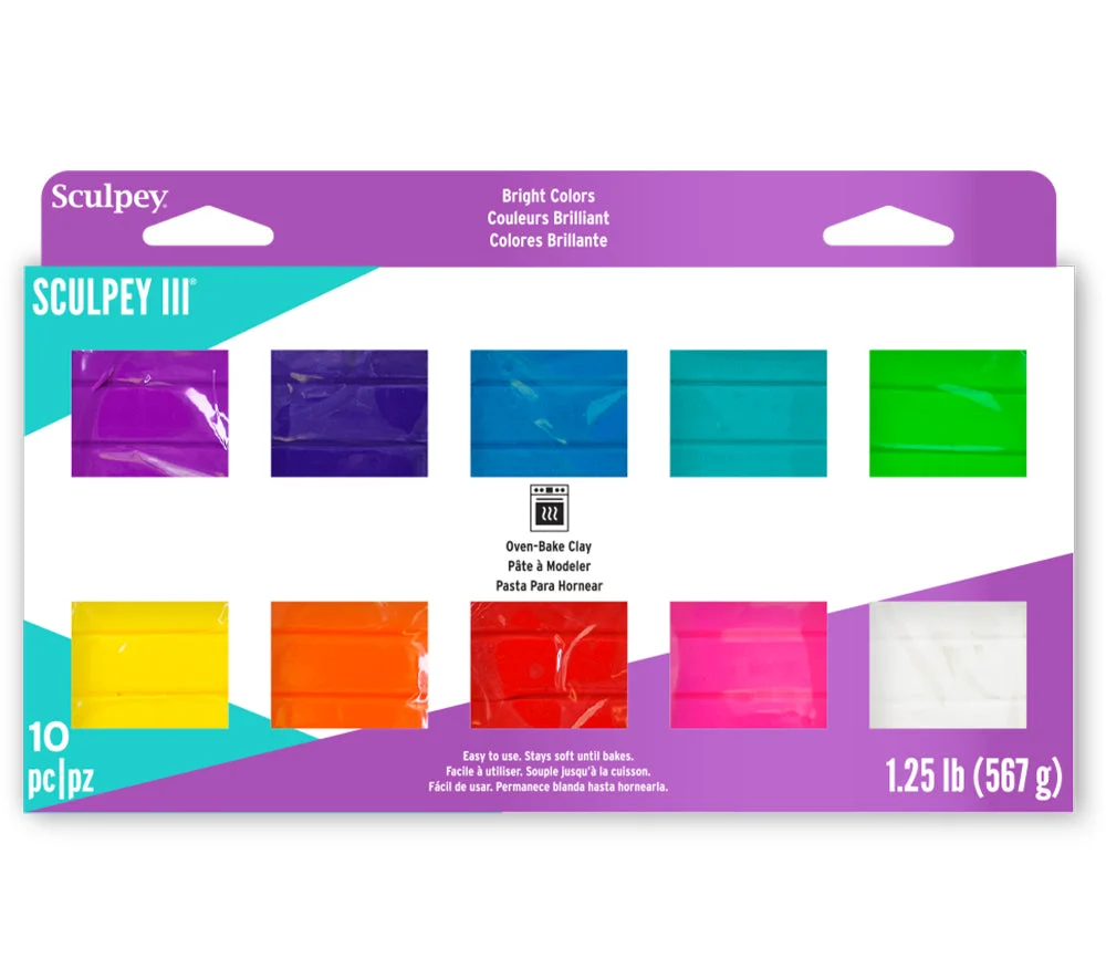 Sculpey III® 12 Piece Brights Multi-pack - Image 10