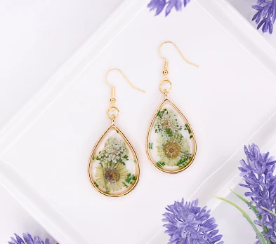Liquid Sculpey® Liquid Flowers Earrings