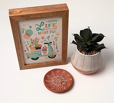 Original Sculpey® Carved Terra Cotta Bowl