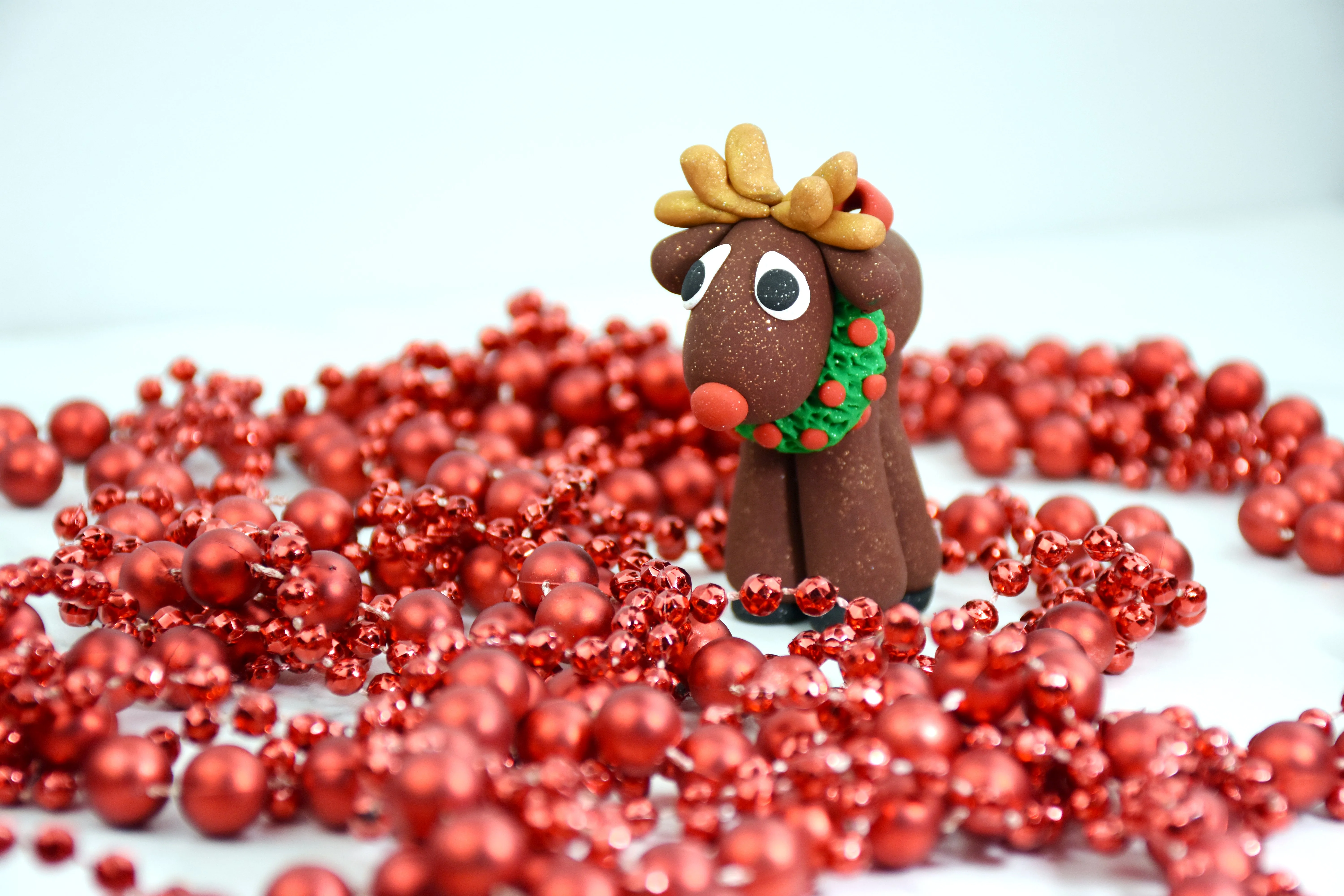 Sculpey III® Holiday Wonder Rudy the Reindeer Figurine