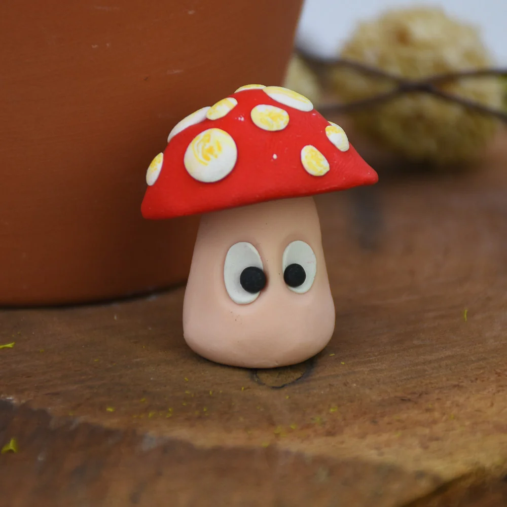 Sculpey III® Kawaii Mushroom