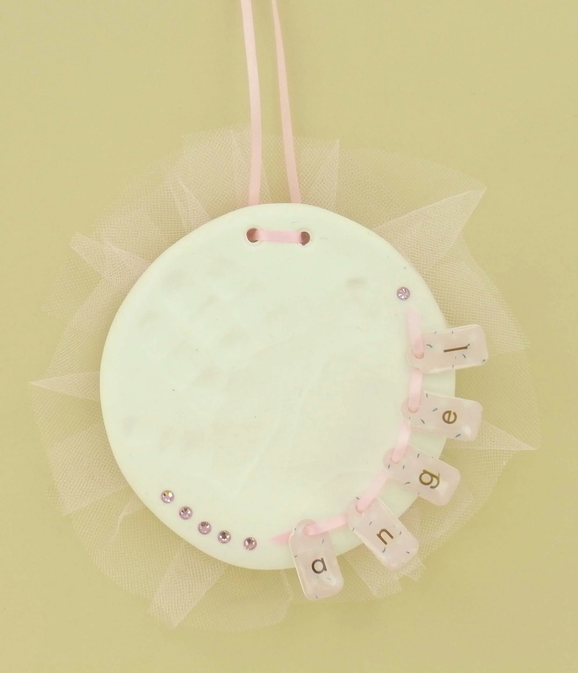 Sculpey Keepsake Handprint Ornament – Ballerina Baby Girl