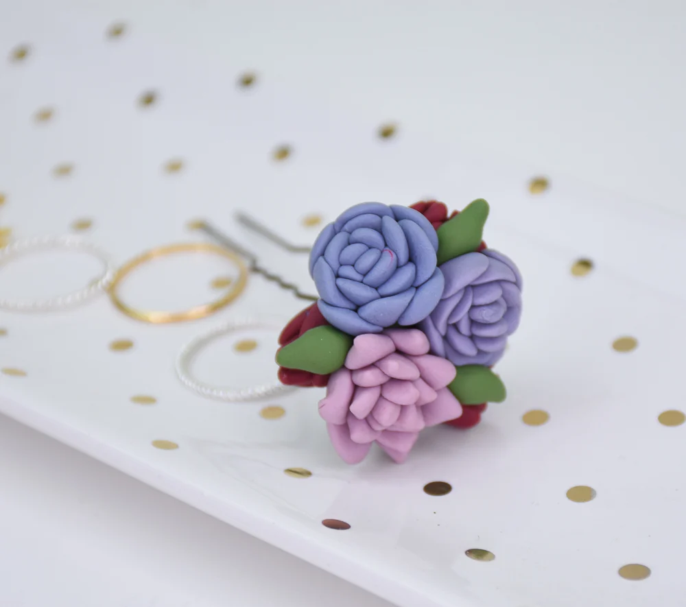 Sculpey Soufflé™ Succulent Garden Clips